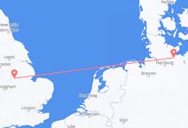 Flyrejser fra Lübeck, Tyskland til Nottingham, England