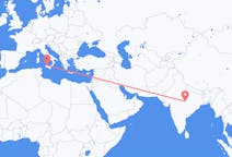 Flights from Jabalpur, India to Palermo, Italy