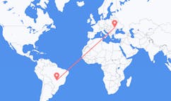 Flights from Rio Verde, Goiás, Brazil to Iași, Romania