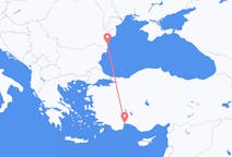 Vols d’Antalya, Turquie vers Constanta, Roumanie