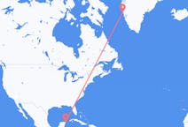Flyrejser fra Cancún, Mexico til Maniitsoq, Grønland