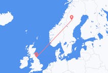 Flights from Vilhelmina, Sweden to Newcastle upon Tyne, the United Kingdom