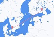 Vols depuis la ville de Lappeenranta vers la ville de Ängelholm