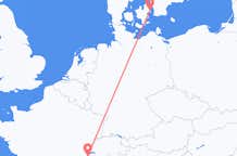 Flyreiser fra Genève, til København