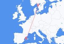Flights from Gothenburg to Ibiza