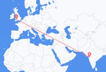 Flights from Nashik, India to Cardiff, Wales