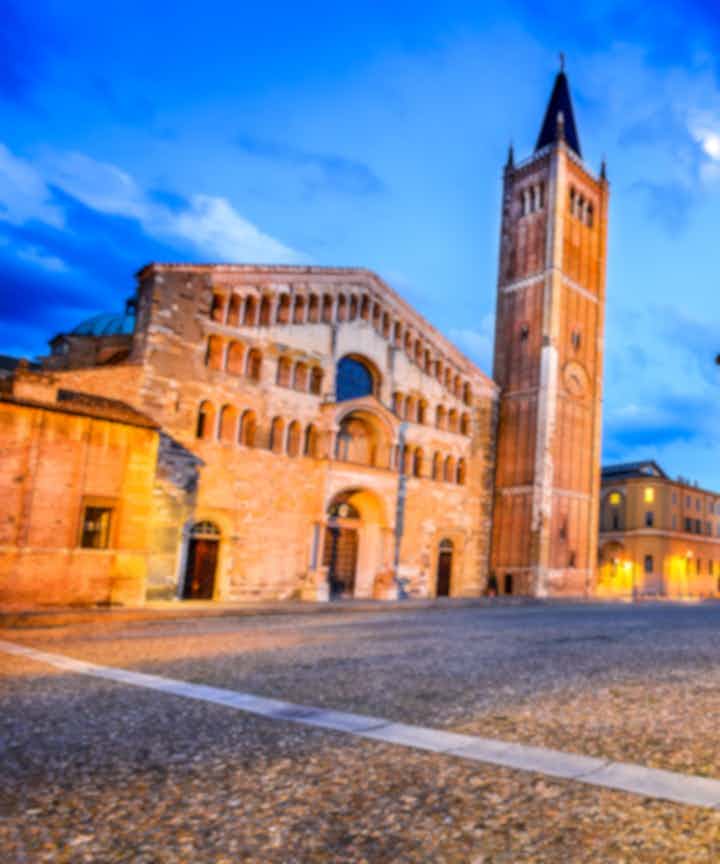 Flights from the city of Parma, Italy to Europe