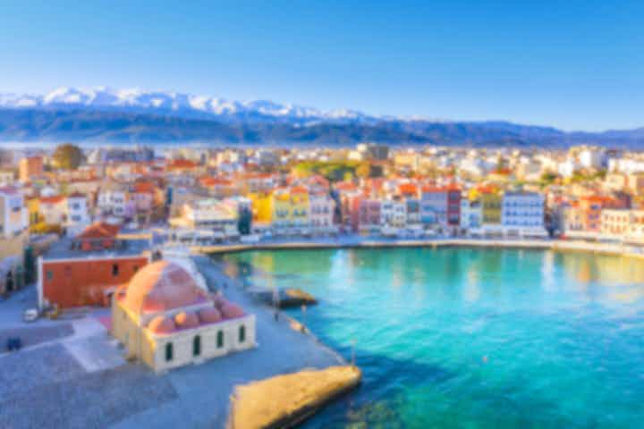 Flights from Volos, Greece to Chania, Greece