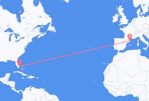 Flyreiser fra Fort Lauderdale, USA til Girona, Spania