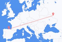 Flights from Kursk, Russia to Santander, Spain