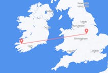 Vols depuis Killorglin, Irlande pour Nottingham, Angleterre