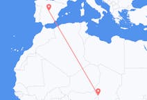 Flüge von N Djamena, der Tschad nach Madrid, Spanien
