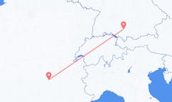 Flyg från Le Puy-en-Velay, Frankrike till Memmingen, Tyskland