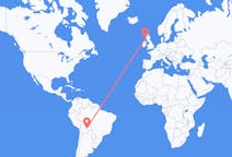 Flights from Santa Cruz de la Sierra, Bolivia to Tiree, the United Kingdom
