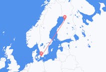 Flyreiser fra Malmö, Sverige til Uleåborg, Finland