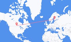 Flights from Brandon, Canada to Tampere, Finland