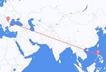 Flyg från Manila till Bukarest