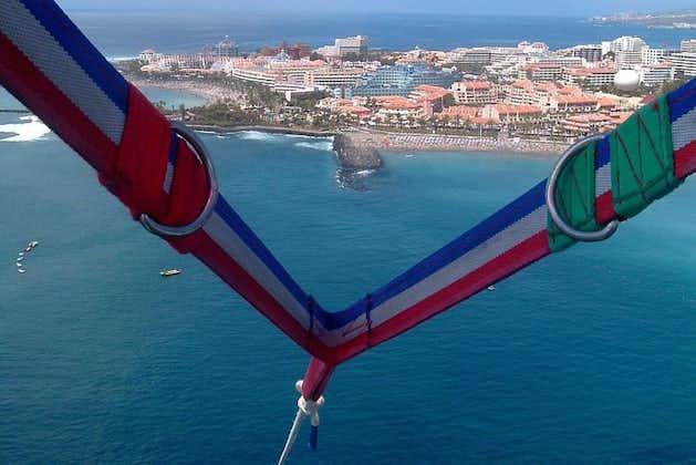 Parascending Tenerife. Stroll above the south Tenerife sea