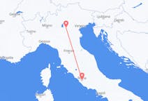 Lennot Roomasta, Italia Veronaan, Italia