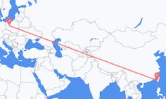 Flyg från Tainan, Taiwan till Poznan, Polen