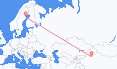 Рейсы из Корлы, Китай в Шеллефтео, Швеция