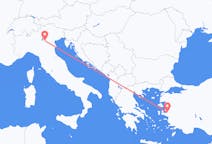 Flights from Izmir to Verona