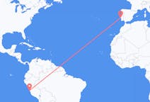 Flyg från Lima, Peru till Lissabon, Portugal
