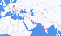 เที่ยวบิน จาก Pondicherry, อินเดีย ไปยัง Vienna, ออสเตรีย