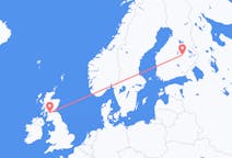Flights from Kuopio to Glasgow