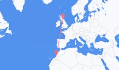 Flights from Agadir, Morocco to Edinburgh, Scotland