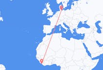 Flights from Monrovia, Liberia to Lubeck, Germany