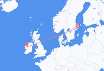 Flyreiser fra Stockholm, Sverige til Knock, Mayo fylke, Irland