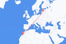 出发地 摩洛哥出发地 蓋勒敏目的地 拉脱维亚里加的航班
