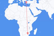 Flyg från Nelspruit, Sydafrika till Rhodes, England, Grekland