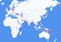 Flyreiser fra Townsville, Australia til Katowice, Polen