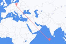 Flights from Gan, Maldives to Wrocław, Poland