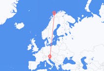 Flyreiser fra Pula, Kroatia til Bardufoss, Norge