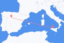 Flights from Valladolid, Spain to Palermo, Italy