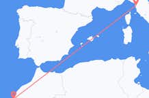 Flights from Essaouira to Pisa