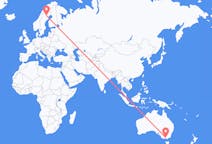 Flights from Melbourne, Australia to Arvidsjaur, Sweden