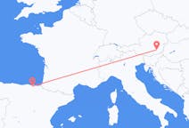 Flyg från Graz, Österrike till Bilbao, Spanien