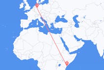 Flyreiser fra Lamu, Kenya til Paderborn, Tyskland