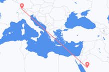 Flights from Al-`Ula to Zurich