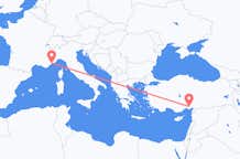 Flyg från Adana till Nice