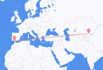 Flights from Bishkek to Jerez
