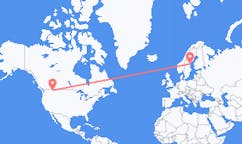 Flüge von Kalispell, die Vereinigten Staaten nach Sundsvall, Schweden