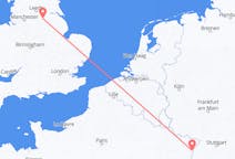 Flights from Strasbourg, France to Doncaster, the United Kingdom