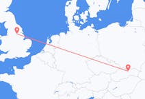 Flights from Poprad, Slovakia to Doncaster, the United Kingdom