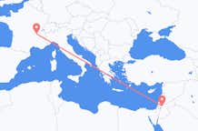 Flyrejser fra Amman til Lyon