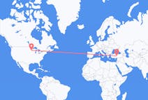 Flyg från Minneapolis, USA till Kayseri, Turkiet